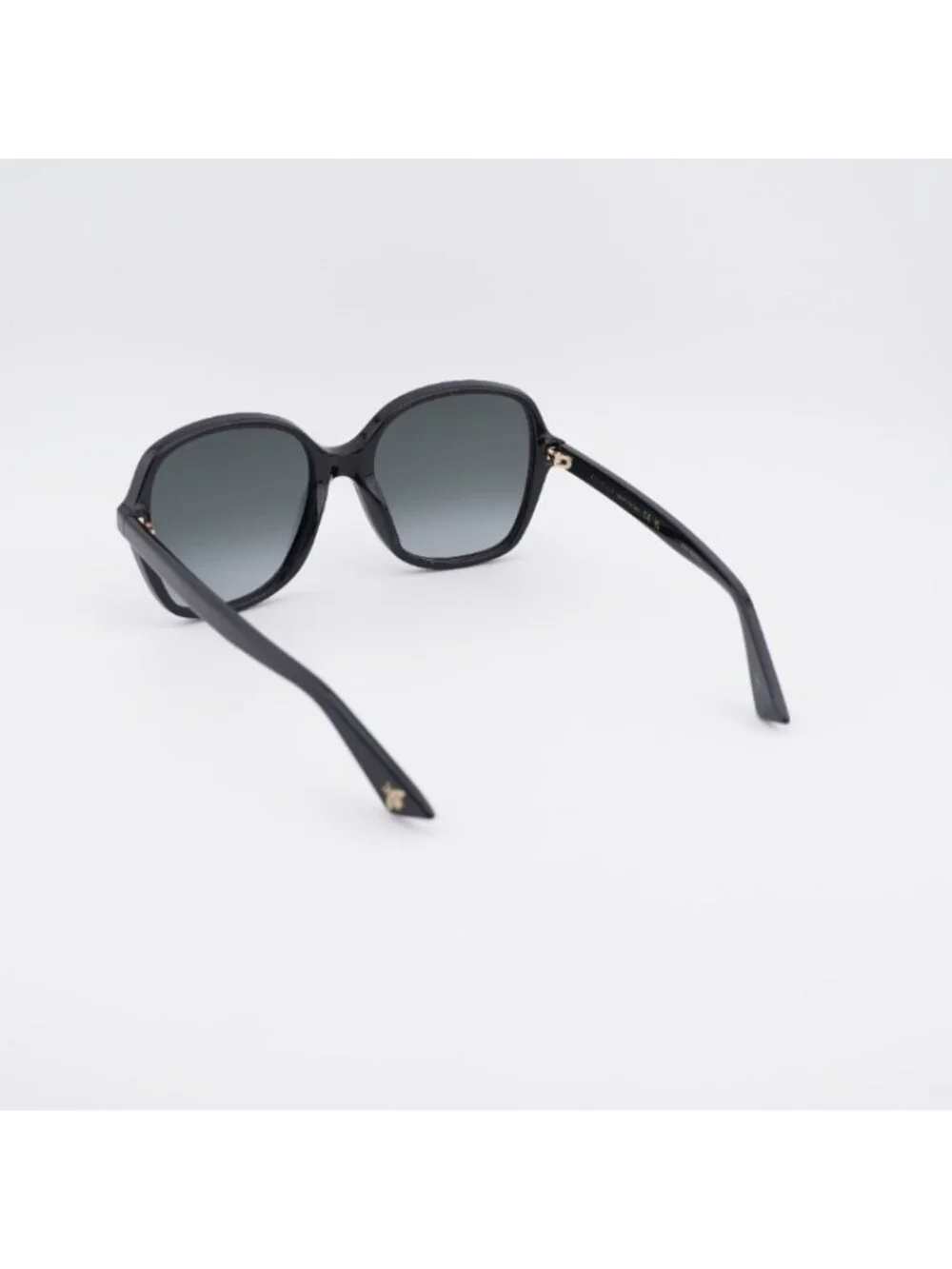 Gucci GG0092S 001 Women Sunglasses Black Butterfly Frame, Grey Lenses